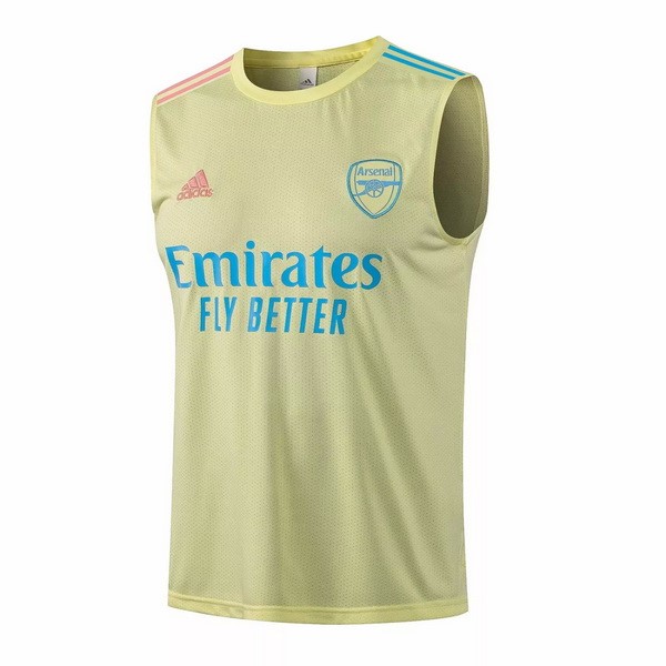 Tailandia Camiseta Arsenal Sin Mangas 2021-2022 Amarillo